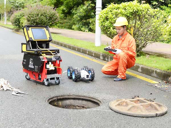 下花园管道机器人检测