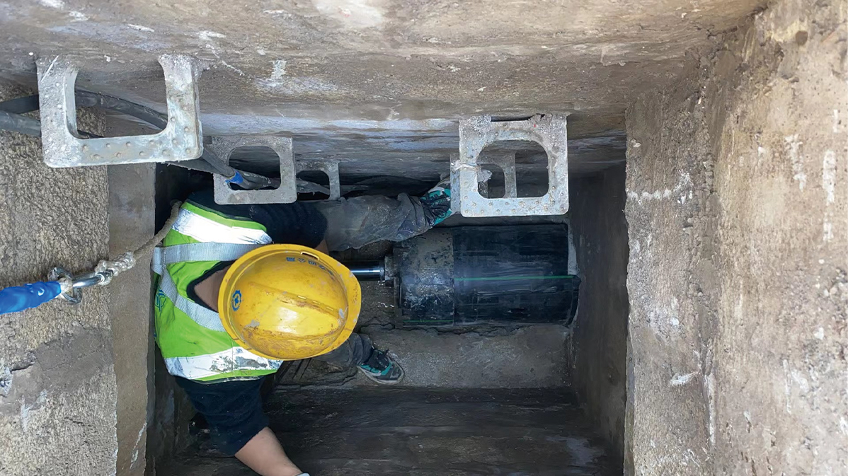 下花园HDPE短管内衬法